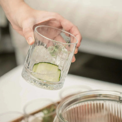 Set 6 Vasos Cortos 380ml Vidrio Ginebra Simplit1#Sin color