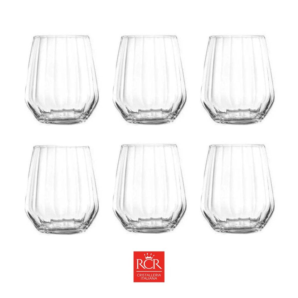 Set 6 Vasos Optiq RCR2#Sin color