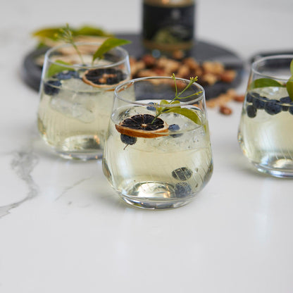 Set 6 Vasos Tallados 420 ml Coquinaria