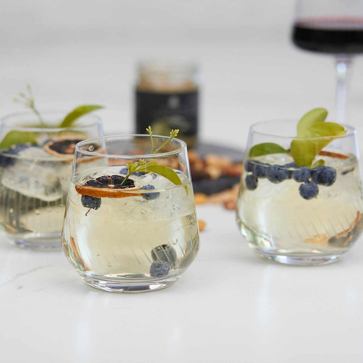 Set 6 Vasos Tallados 420 ml Coquinaria