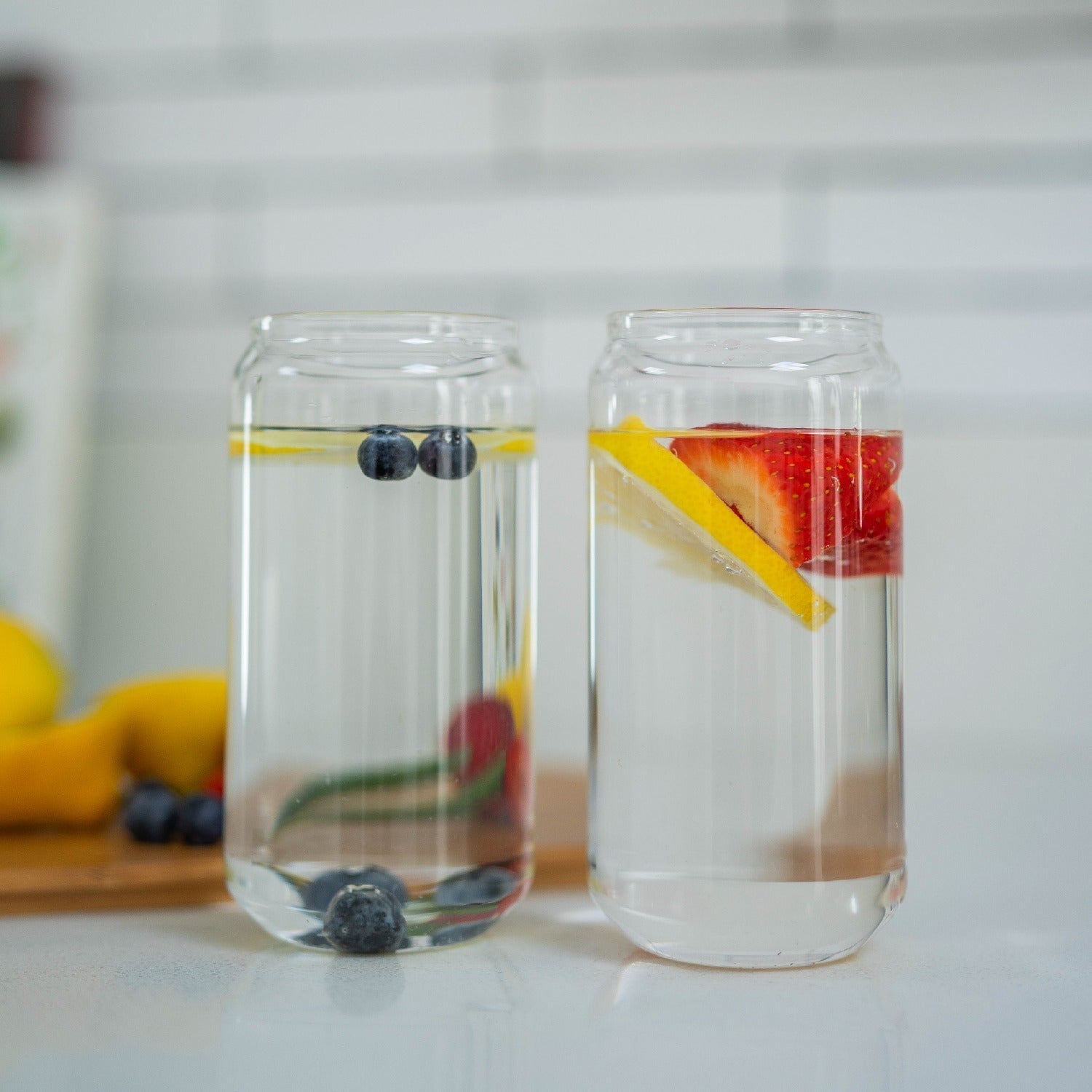 Set 6 Vasos Vidrio Borosilicato 550 Ml Simplit2#Sin color