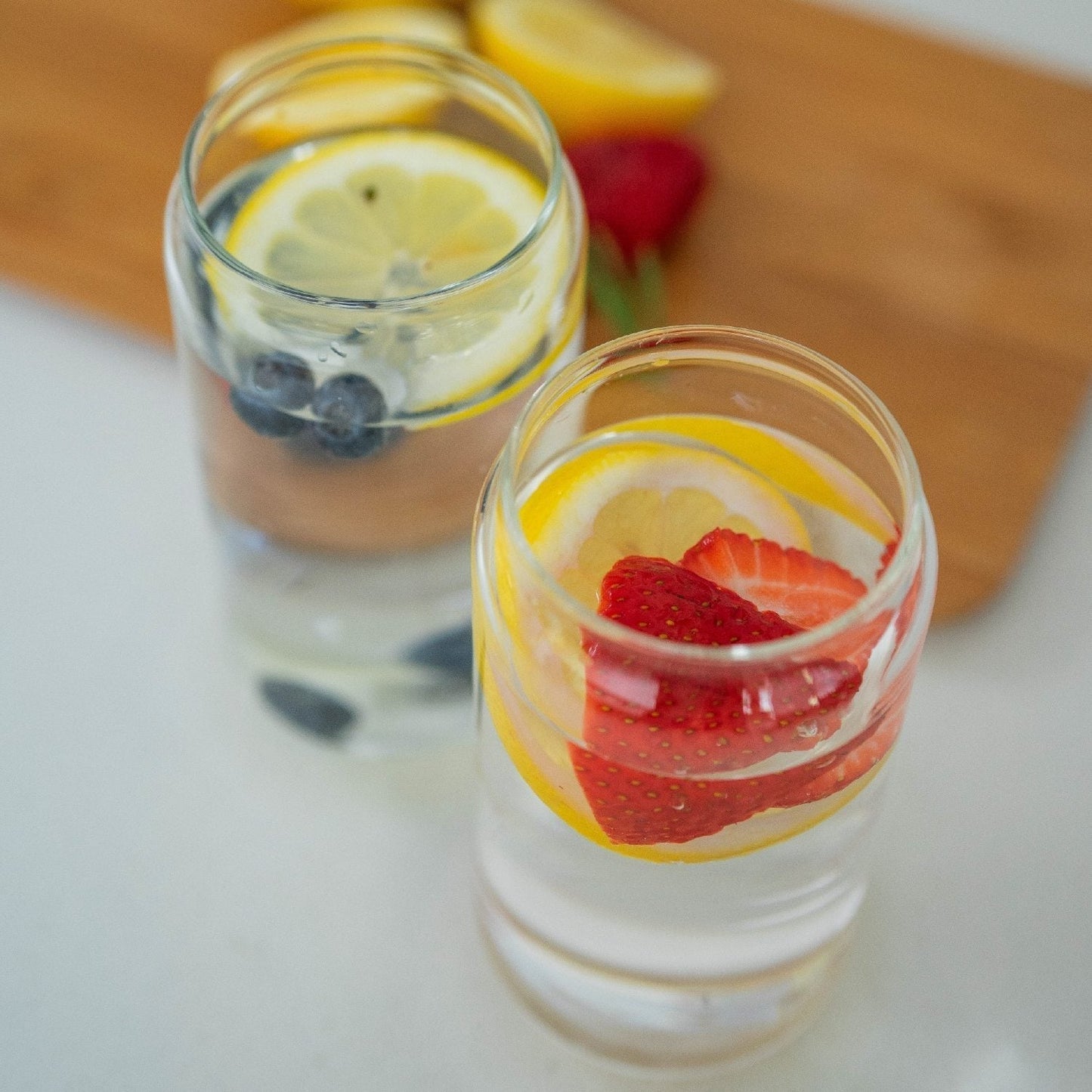 Set 6 Vasos Vidrio Borosilicato 550 Ml Simplit1#Sin color