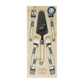 Set 7 Pzs 6 Tenedores Y 1 Espátula Laguiole Jean Dubost2#Beige