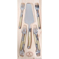 Set 7 Pzs 6 Tenedores Y 1 Espátula Laguiole Jean Dubost1#Beige