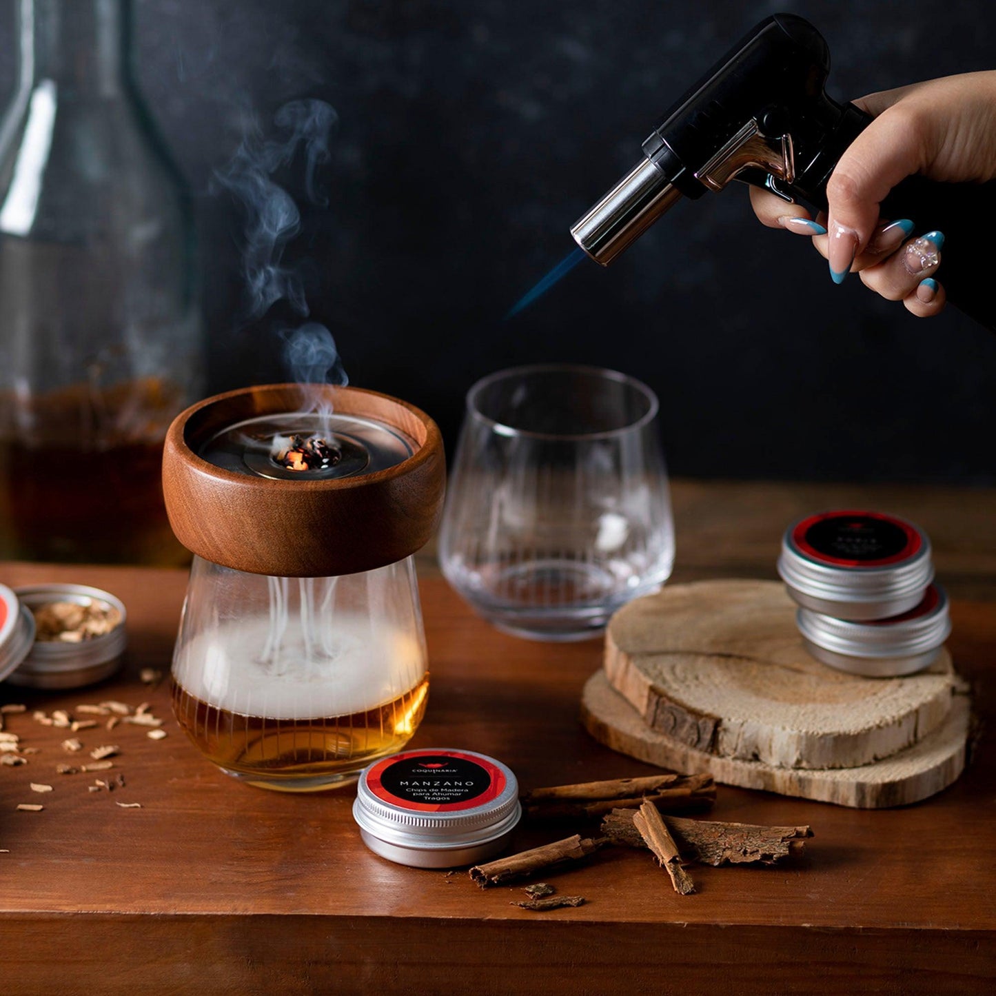 Set Ahumador de Whisky Coquinaria