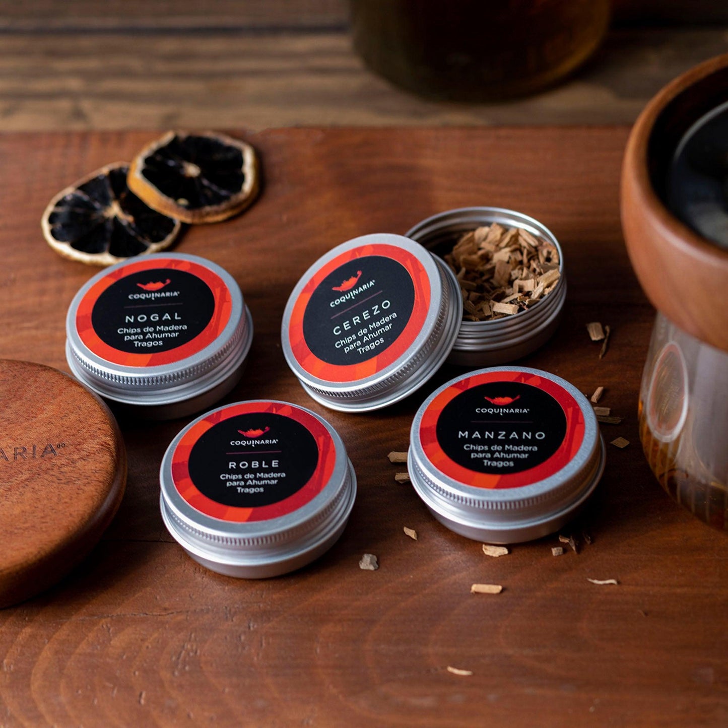 Set Ahumador de Whisky Coquinaria