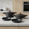 Set Batería Ollas Eco Nature 6 pzs Oroley1#Gris