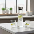Set Botella Siena 1000 cc + Set 2 Vasos Genova 250cc Oroley1#Sin color