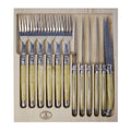 Set Cubiertos 12 Pzs  Laguiole Jean Dubost1#Beige