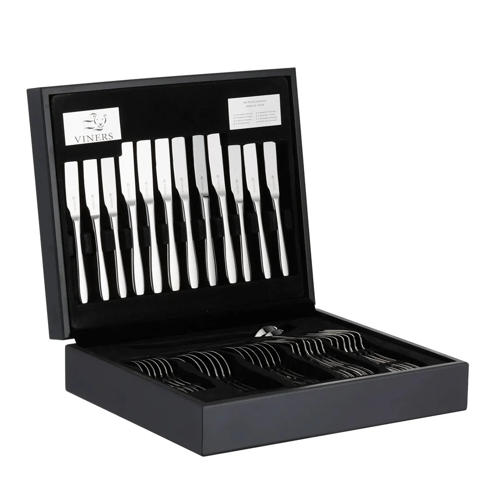 Set Cubiertos Eden 44 Pzs Viners4#Gris