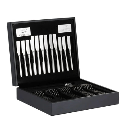 Set Cubiertos Eden 44 Pzs Viners4#Gris