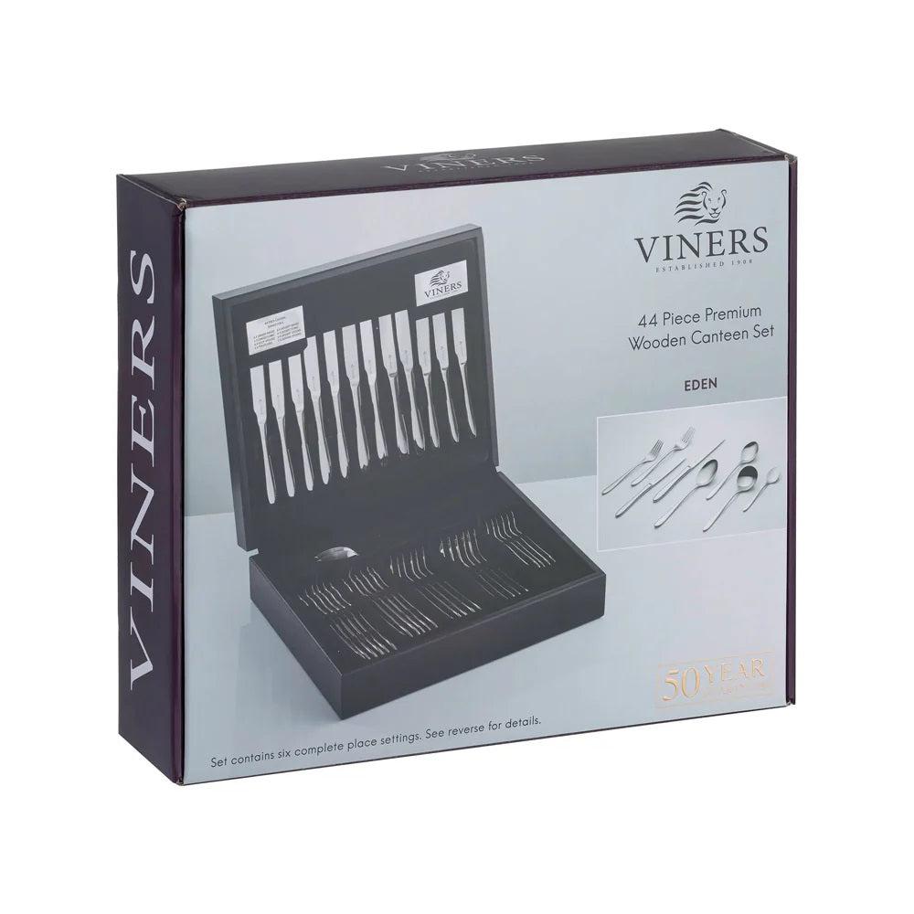 Set Cubiertos Eden 44 Pzs Viners5#Gris