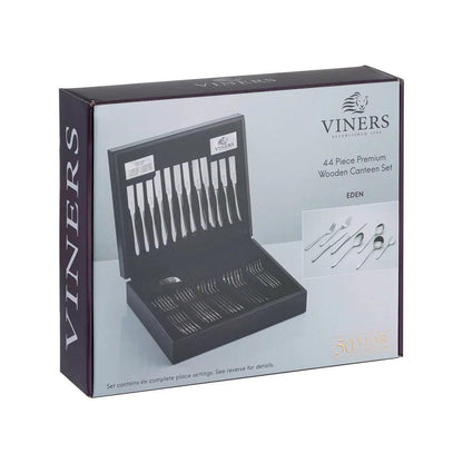 Set Cubiertos Eden 44 Pzs Viners5#Gris