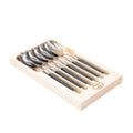 Set Cucharas Te 6pz3#Negro