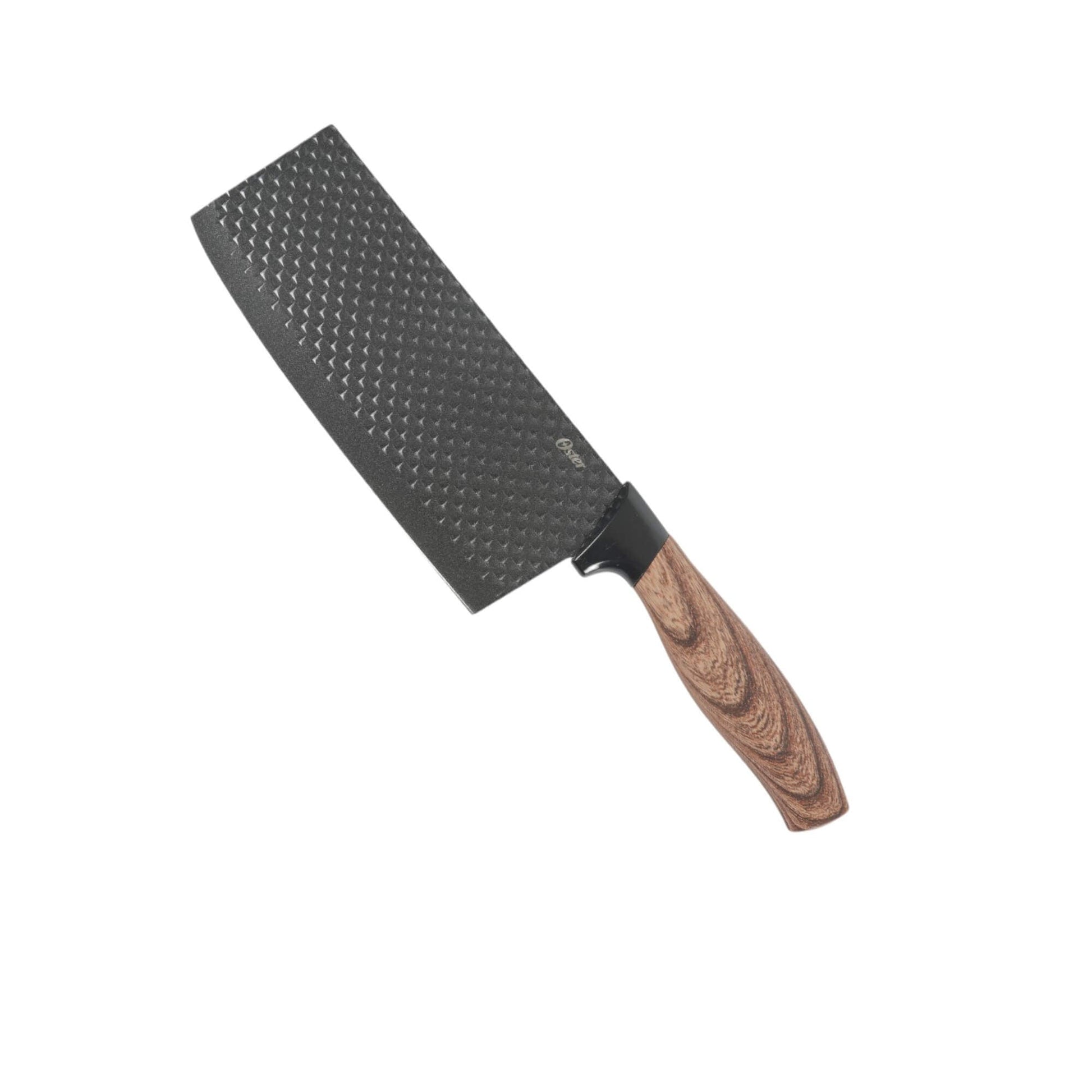 Set Cuchillo Carnicero y Tijera Gunderson 17,8 cm Oster3#Negro