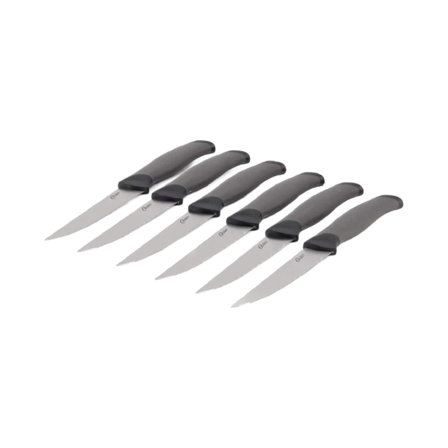 Set Cuchillos Acero Inoxidable Lindbergh 14pcs con Tabla de Picar Oster3#Gris Oscuro