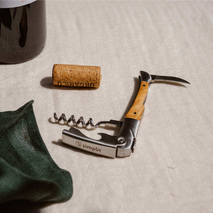 Set Cuchillos para Queso 4 pcs Provenza Simplit4#Marrón