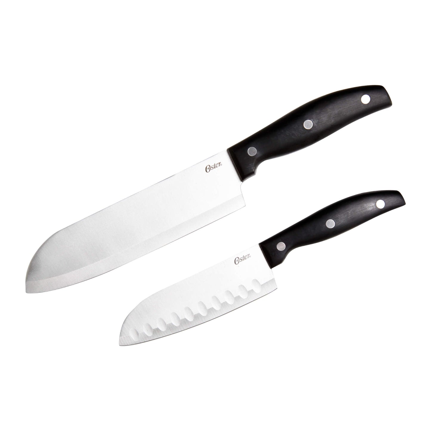 Set Cuchillos Santoku Acero Inoxidable Granger 2 pcs 13cm y 18cm Oster2#Sin color