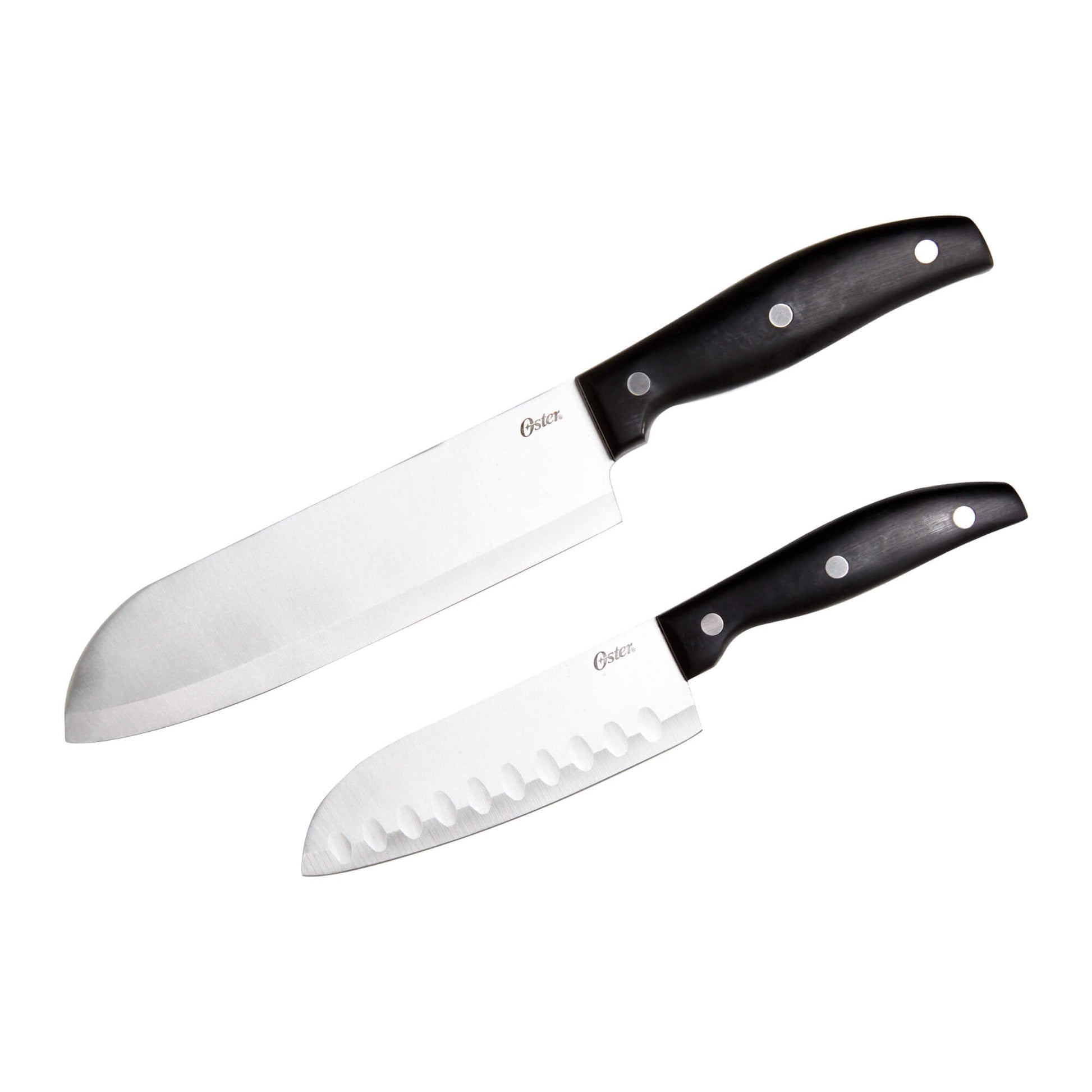 Set Cuchillos Santoku Acero Inoxidable Granger 2 pcs 13cm y 18cm Oster2#Sin color