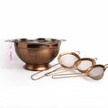 Set De 4 Coladores Cuina1#Cobre
