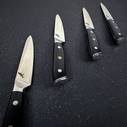 Set de 4 Cuchillos de Mesa Acero Inoxidable 23cm "Lanín"-Cuchillos