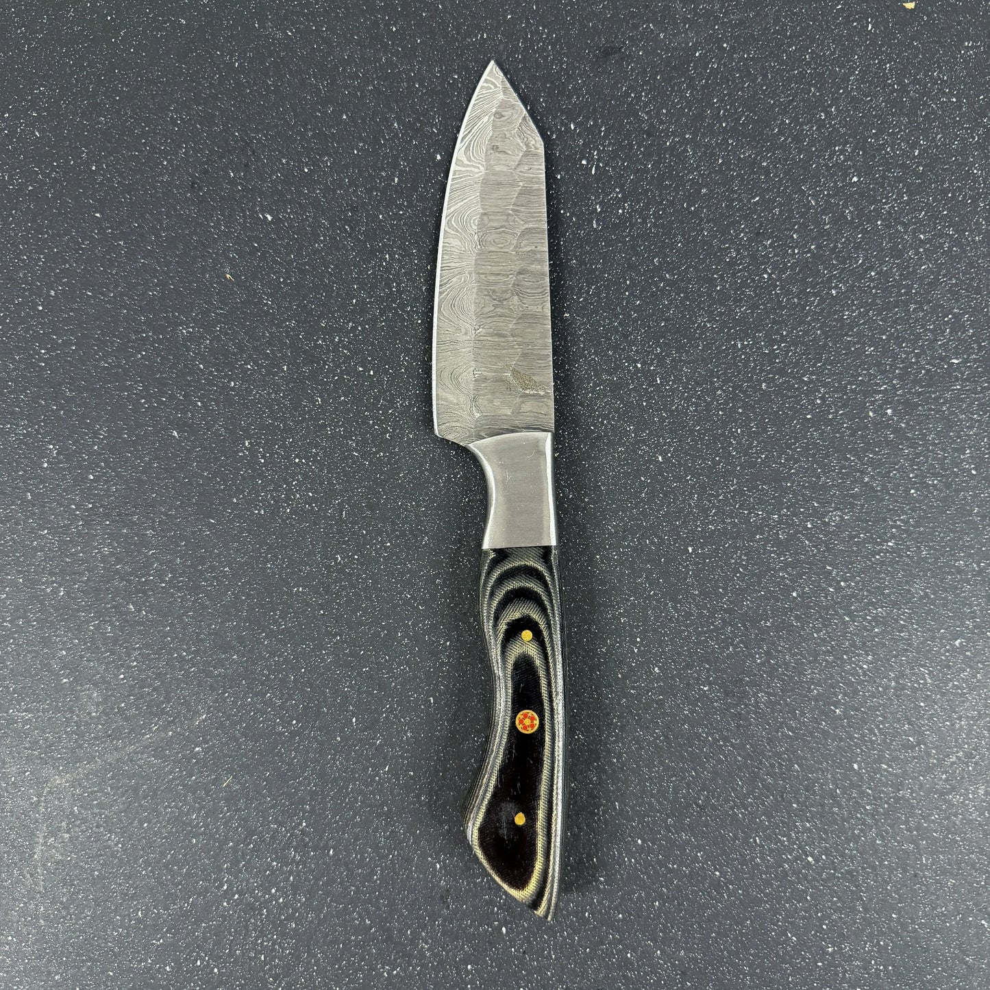 Set de 5 Cuchillos de Cocina de Acero Damasco "Chaltén" Rauka-Cuchillos