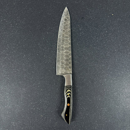 Set de 5 Cuchillos de Cocina de Acero Damasco "Chaltén" Rauka-Cuchillos