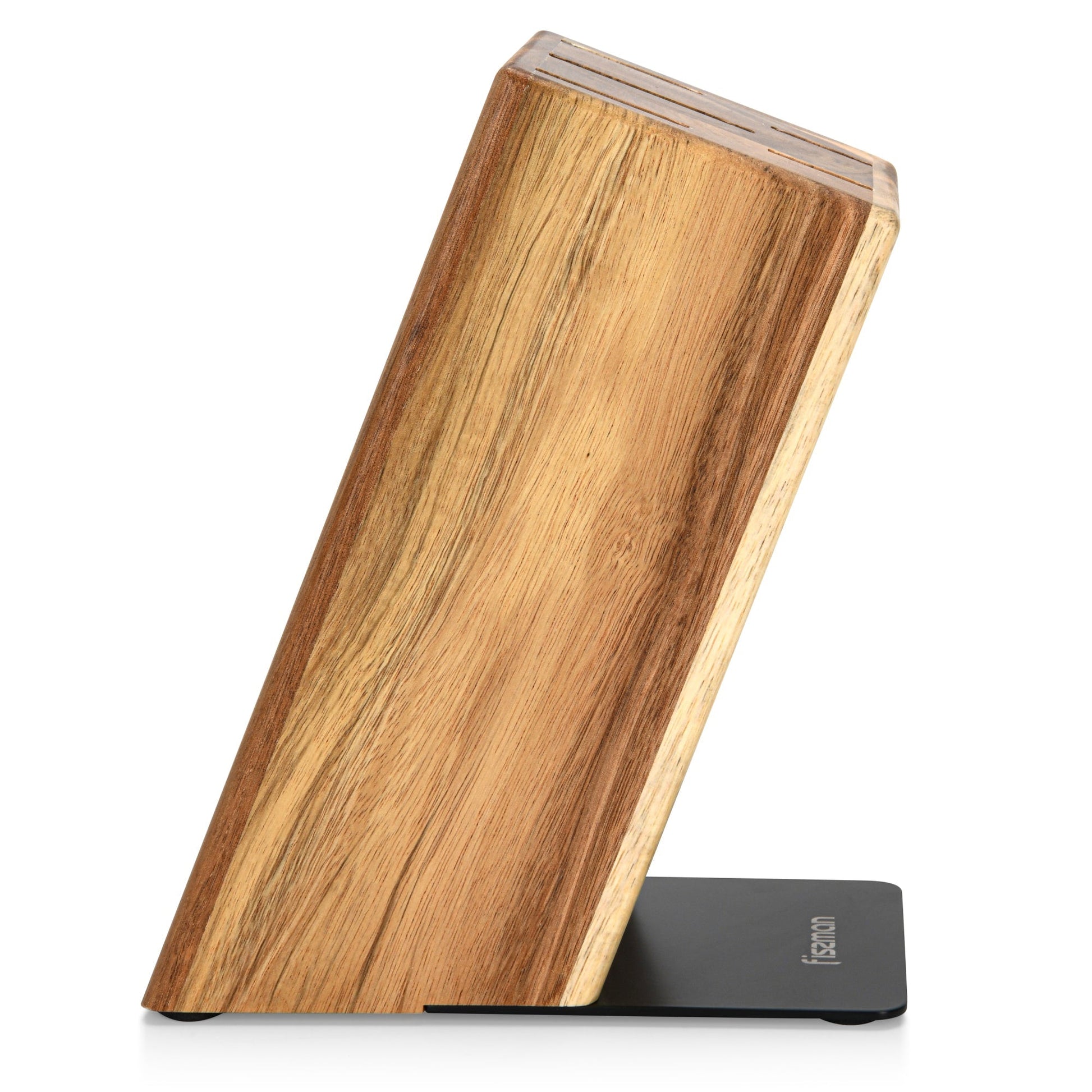Set 5 Cuchillos Akamatsu + Base De Madera Fissman8#acero