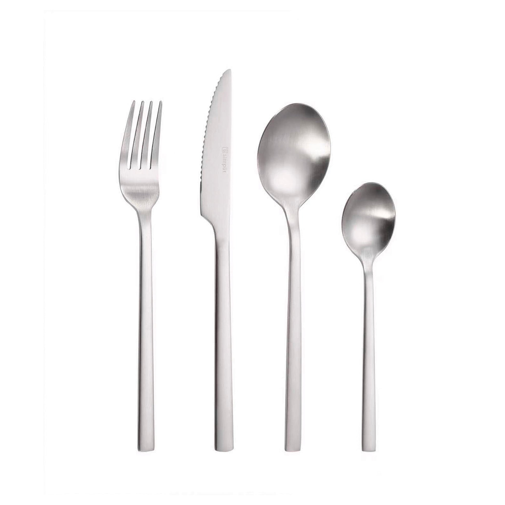 Set de Cuchillería 24 pcs Acero Inoxidable Cerdeña Simplit-Cubiertos