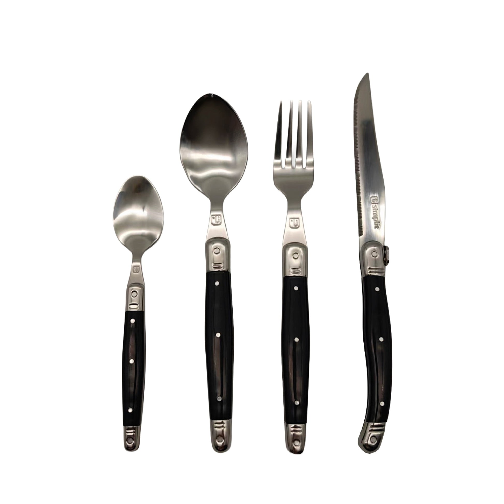 Set de Cuchillería 24 pcs Cubiertos Paris Simplit-Cubiertos