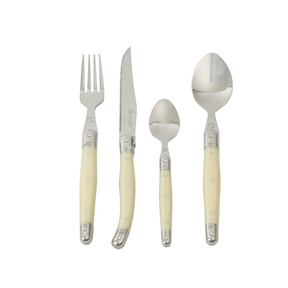Set de cuchilleria 24 pcs Cubiertos Versalle Simplit2#Blanco
