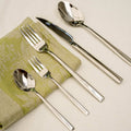 Set de Cuchilleria 30 pcs Acero Inoxidable Sicilia Simplit1#Gris