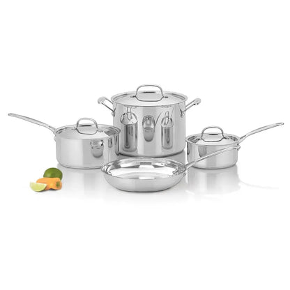 Set De Ollas 7 Pcs Chef's Classic™ 77-7P1 Cuisinart®10#Acero