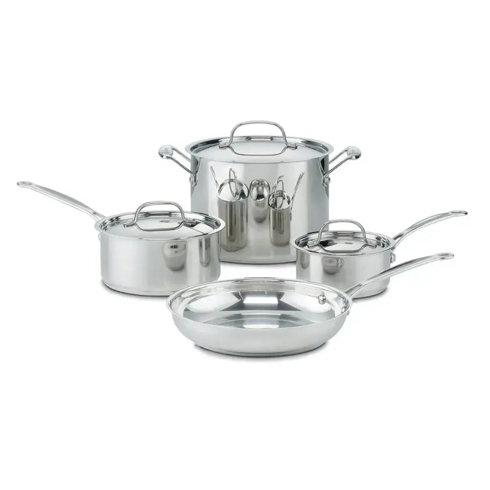 Set De Ollas 7 Pcs Chef's Classic™ 77-7P1 Cuisinart®9#Acero