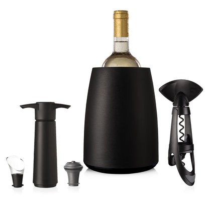 Set de Regalo Wine Elegant Vacuvin1#Negro