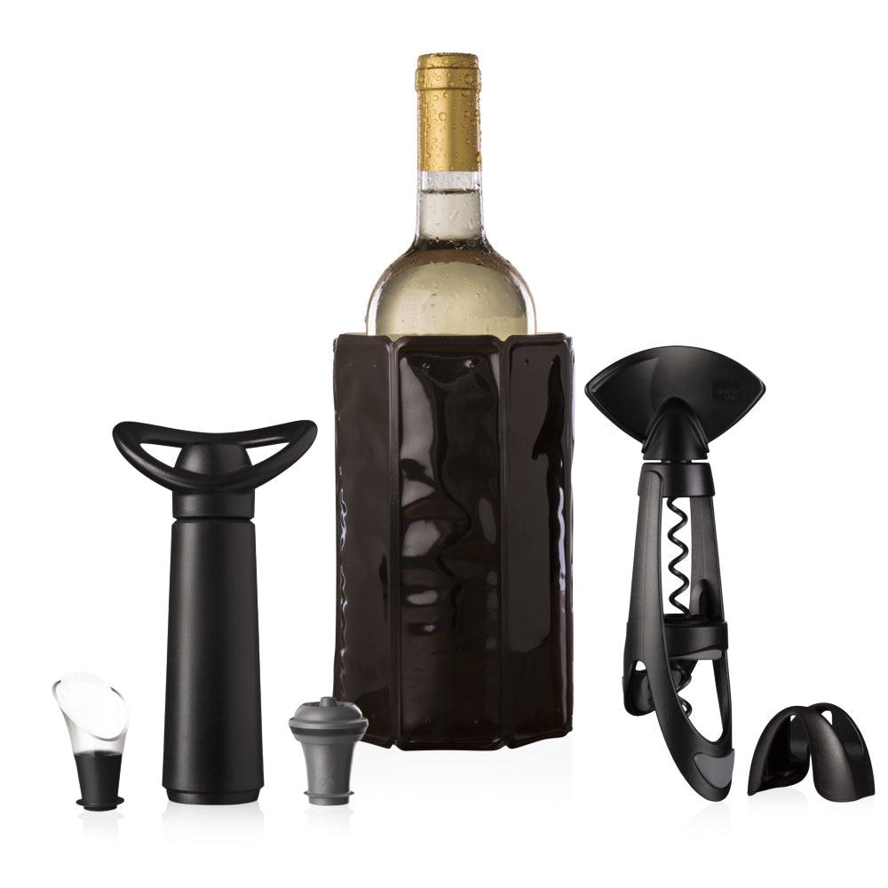 Set de Regalo Wine Plus Vacuvin1#Negro