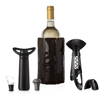 Set de Regalo Wine Plus Vacuvin1#Negro