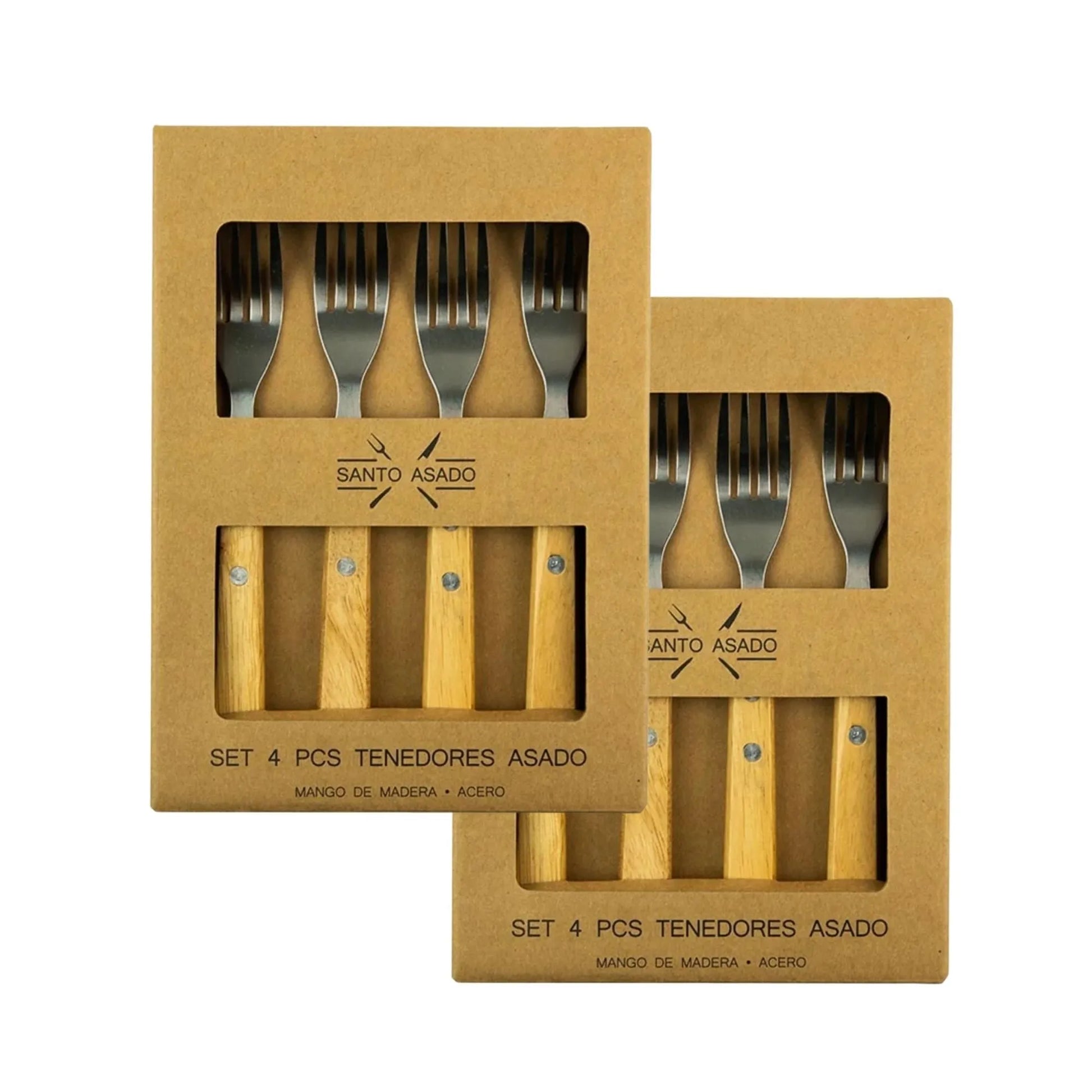 Set de Tenedores para Asado Lyn 8 pzs Decoexpress4#Sin color