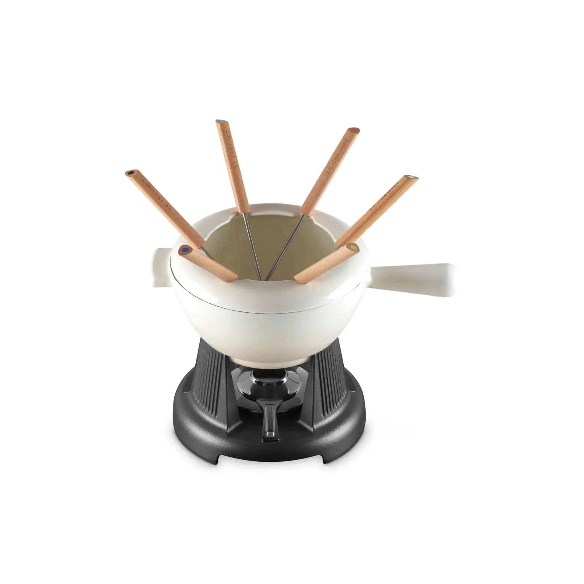 Set Fondue Traditional 20 cm Meringue Le Creuset-Ollas