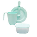 Set Infantil Colación Bipo2#Verde Menta