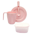 Set Infantil Colación Bipo5#Rosa