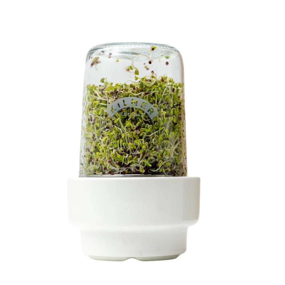 Set Juego Para Germinar Semillas 0,5 Lts. Kilner 3#Sin color