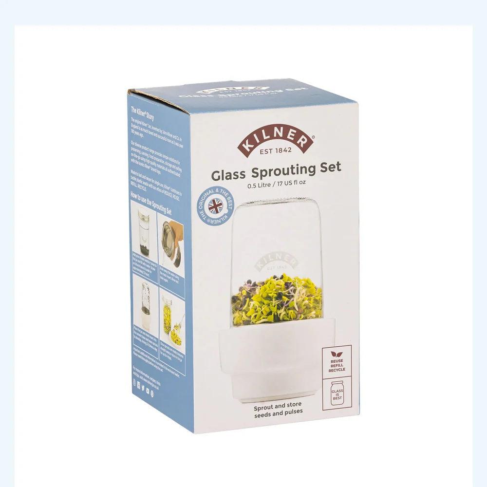 Set Juego Para Germinar Semillas 0,5 Lts. Kilner 4#Sin color