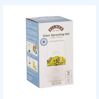 Set Juego Para Germinar Semillas 0,5 Lts. Kilner 4#Sin color