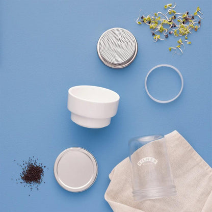 Set Juego Para Germinar Semillas 0,5 Lts. Kilner 8#Sin color