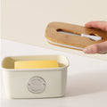 Set Mantequillero Con Espátula Living Cream2#Sin color