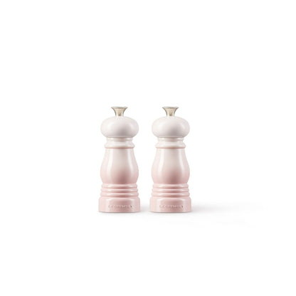 Set Molinillos Sal & Pimienta Clásico 11 cm Shell Pink-Molinillos de Especias