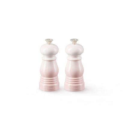 Set Molinillos Sal & Pimienta Clásico 11 cm Shell Pink-Molinillos de Especias