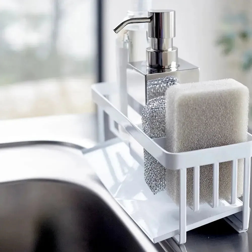 Set Organizador Lavaplatos Yamazaki7#Blanco