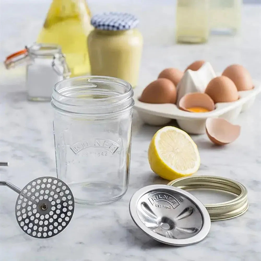 Set Para Hacer Mayonesa y Salsas En Casa Kilner-Accesorios de Cocina